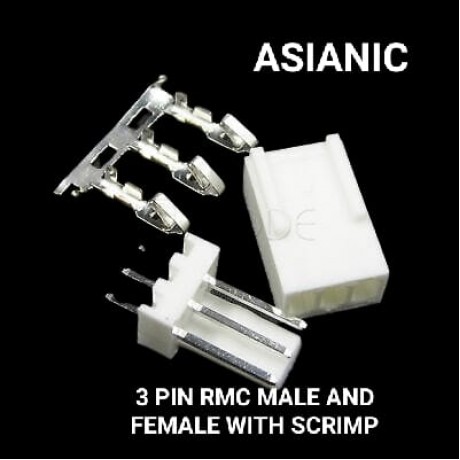 2510  3PIN  MALE AND...